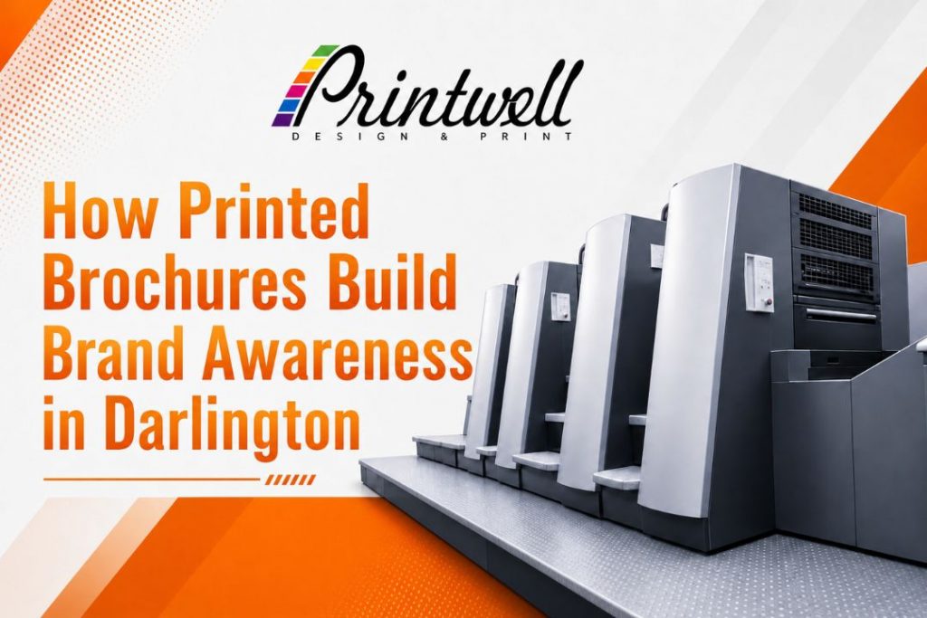 How Printed Brochures Build Brand Awareness in Darlington